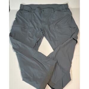 Alaskan Hardgear Pants Mens Grey 46x30 Roustabout Standard Fit Cargo Work